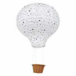 Suspension Montgolfière papier (D30 cm) Stars Multicolore