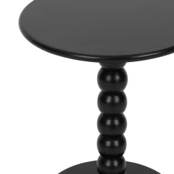 Table à café bois (H46,5 cm) Chamlo Noir