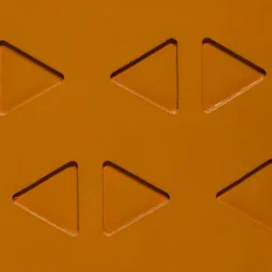 Table coffre en bois (H45 cm) Shiro Jaune moutarde