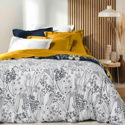 Taie d'oreiller carrée coton bio (63 x 63 cm) Biolina Jaune ocre