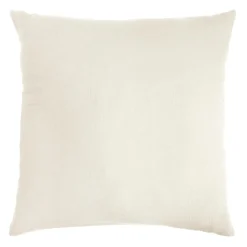 Taie d'oreiller carrée gaze de coton (80 x 80 cm) Gaïa Beige pampa