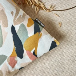 Taie d'oreiller carrée gaze de coton (60 x 60 cm) Mathilda Multicolore