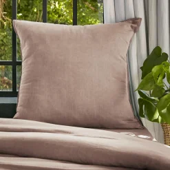 Taie d'oreiller carrée lyocell Tencel™ lavé (80 x 80 cm) Olivia Rose blush