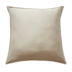 Taie d'oreiller carrée satin de bambou (63 x 63 cm) Sienna Beige