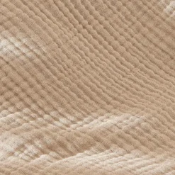 Taie d'oreiller quadruple gaze de coton (50 x 80 cm) Victoria x Gaïa Ficelle