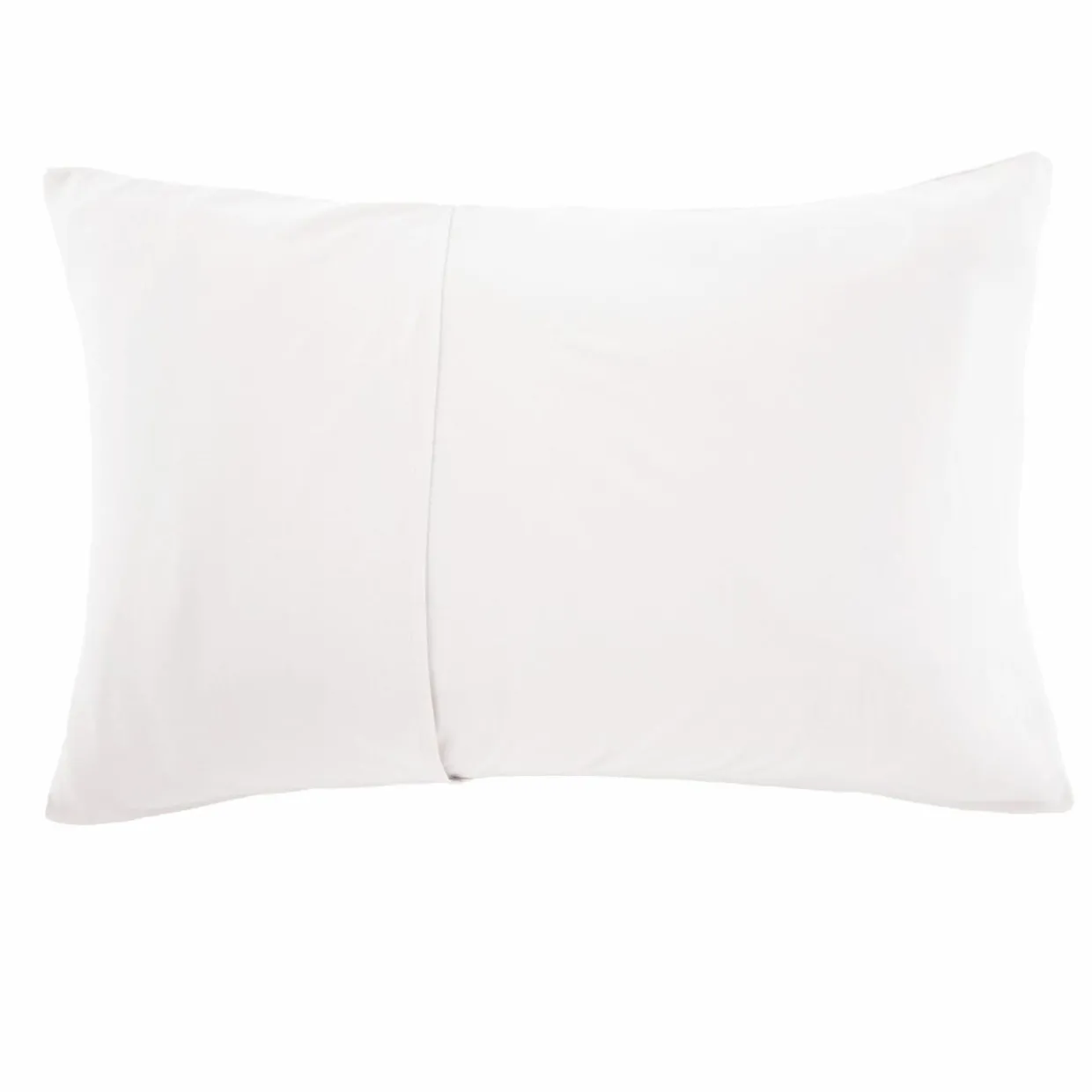 Taie d'oreiller quadruple gaze de coton (50 x 80 cm) Victoria x Gaïa Blanc chantilly