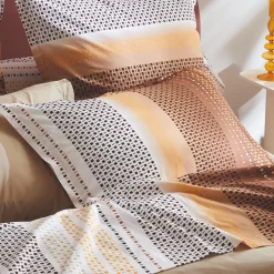 Taie d'oreiller rectangulaire coton (50 x 70 cm) Niagara Marron châtaigne