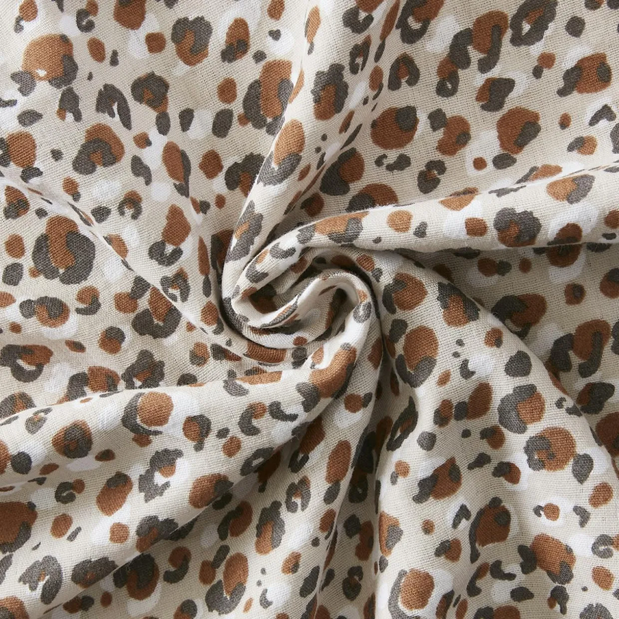 Taie d'oreiller rectangulaire gaze de coton (50 x 70 cm) Rosa Marron