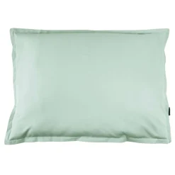 Taie d'oreiller rectangulaire percale de coton (50 x 80 cm) Cali Vert eucalyptus
