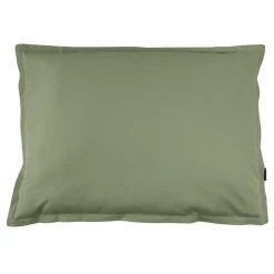 Taie d'oreiller rectangulaire percale de coton (50 x 70 cm) Cali Vert romarin