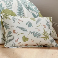 Taie d'oreiller rectangulaire percale de coton (50 x 70 cm) Féerie Multicolore