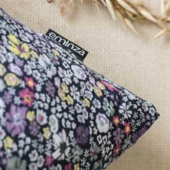 Taie d'oreiller rectangulaire gaze de coton (50 x 70 cm) Elya Violet