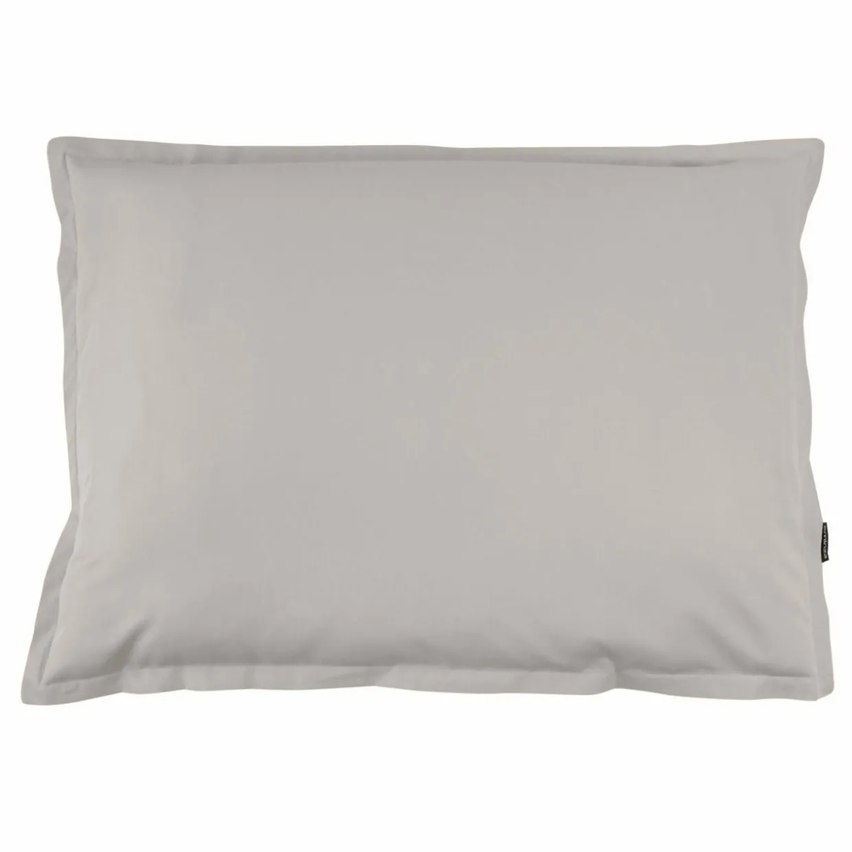 Taie d'oreiller rectangulaire percale de coton (50 x 80 cm) Cali Gris clair