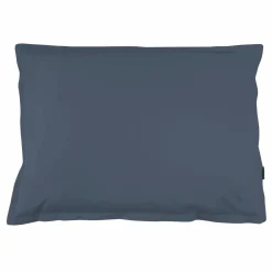 Taie d'oreiller rectangulaire percale de coton (50 x 70 cm) Cali Bleu marine