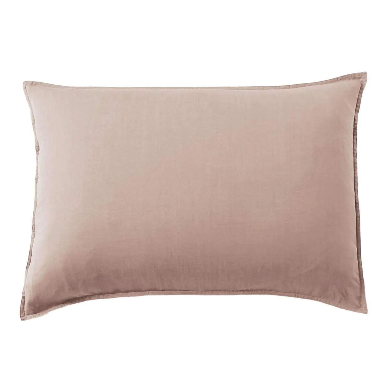 Taie d'oreiller rectangulaire lyocell Tencel™ lavé (50 x 80 cm) Olivia Rose blush