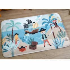 Tapis antidérapant (75 cm) Edouard Multicolore