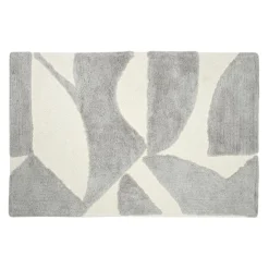 Tapis coton (60 x 90 cm) Blokken Ecru