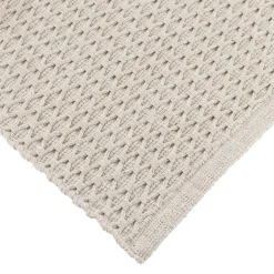 Tapis coton tressé (45 x 90 cm) Quito Beige