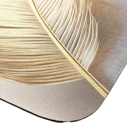 Tapis de bain antidérapant (80 x 50 cm) Angelica Ecru