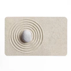 Tapis de bain antidérapant (50 x 80 cm) Serena Marron