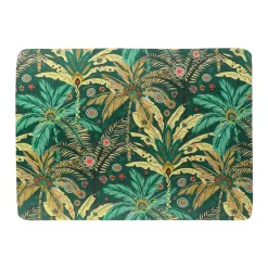 Tapis de bain caoutchouc naturel antidérapant (45 x 60 cm) Rêve d'ailleurs Vert