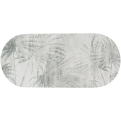 Tapis de bain caoutchouc naturel antidérapant (45 x 100 cm) Oasis Urban Gris