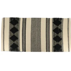 Tapis de bain coton (45 x 90 cm) New Delhi Noir