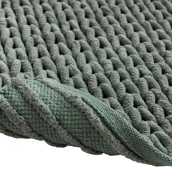 Tapis de bain en coton (50 x 80 cm) Ariel Vert cèdre