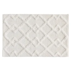 Tapis de bain en coton (50 x 80 cm) Otis Beige