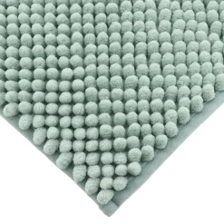 Tapis de bain microfibre (50 x 80 cm) Boules Vert eucalyptus