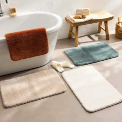 Tapis de bain microfibre (50 x 80 cm) Mael Ecru