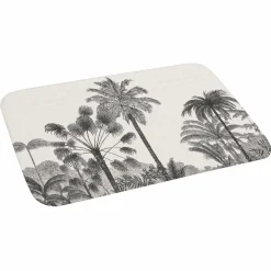 Tapis de bain microfibre (45 x 75 cm) Cocoty Noir