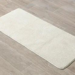 Tapis de bain microfibre (50 x 120 cm) Hiro Ecru