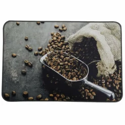 Tapis de cuisine (60 cm) Coffee Time Marron