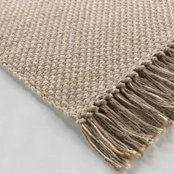 Tapis de salon coton (50 x 80 cm) Pietro Marron