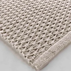 Tapis de salon coton (50 x 80 cm) Alivia Beige