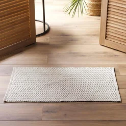 Tapis de salon coton (50 x 80 cm) Flavio Beige