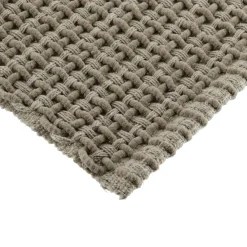 Tapis de salon coton (50 x 90 cm) Mimetisme Taupe