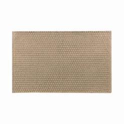 Tapis de salon coton (50 x 80 cm) Alivia Camel