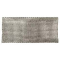 Tapis de salon coton (50 x 120 cm) Mimetisme Taupe