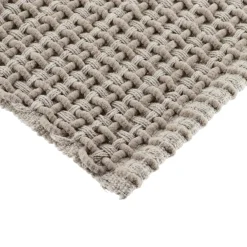 Tapis de salon coton (50 x 120 cm) Mimetisme Taupe