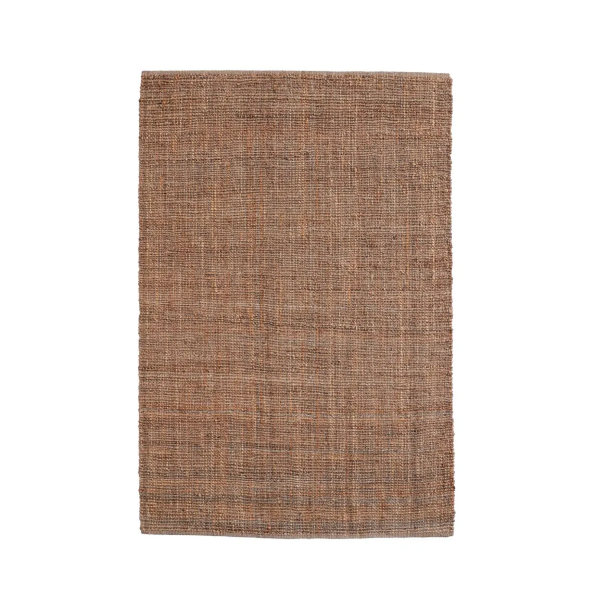 Tapis de salon rectangulaire jute tissée main (160 x 230 cm) Yuto Marron