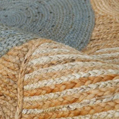 Tapis de salon rectangulaire jute tissée main (160 x 230 cm) Tara Marron