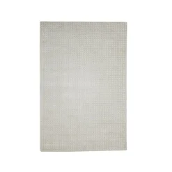 Tapis de salon rectangulaire tissé (140 x 200 cm) Ravi Beige pampa