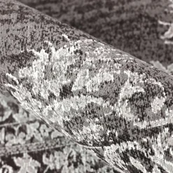 Tapis de salon rectangulaire jacquard (140 x 200 cm) Sana Gris