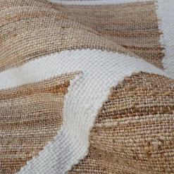 Tapis de salon rectangulaire jute (140 x 200 cm) Paris Beige