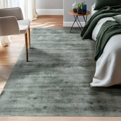 Tapis de salon rectangulaire tissé (140 x 200 cm) Antique Gris