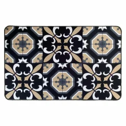 Tapis d'entrée antidérapant (50 x 80 cm) Carmen Noir