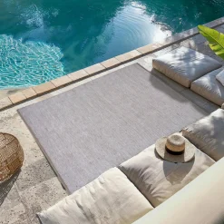 Tapis d'extérieur rectangulaire (120 x 170 cm) Hugo Jute