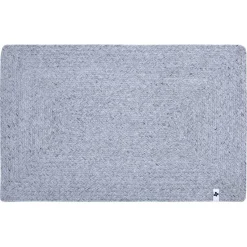 Tapis d'extérieur rectangulaire (50 x 80 cm) Pablo Noir cendré
